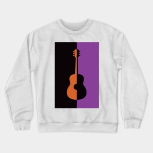 Acoustic Guitar Jazz Rock n Roll Crewneck Sweatshirt